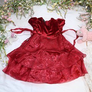 Girls Beautiful Red Dress